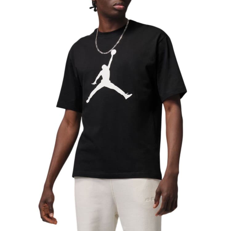 Футболка чоловіча Nike M J JUMPMAN SS CREW чорна IF5568-010