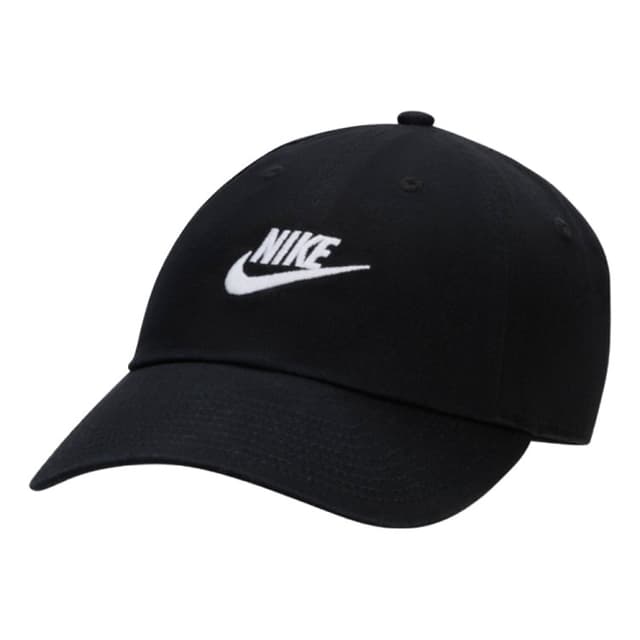 Бейсболка Nike U NK CLUB CAP U CB FUT WSH L черная FB5368-011