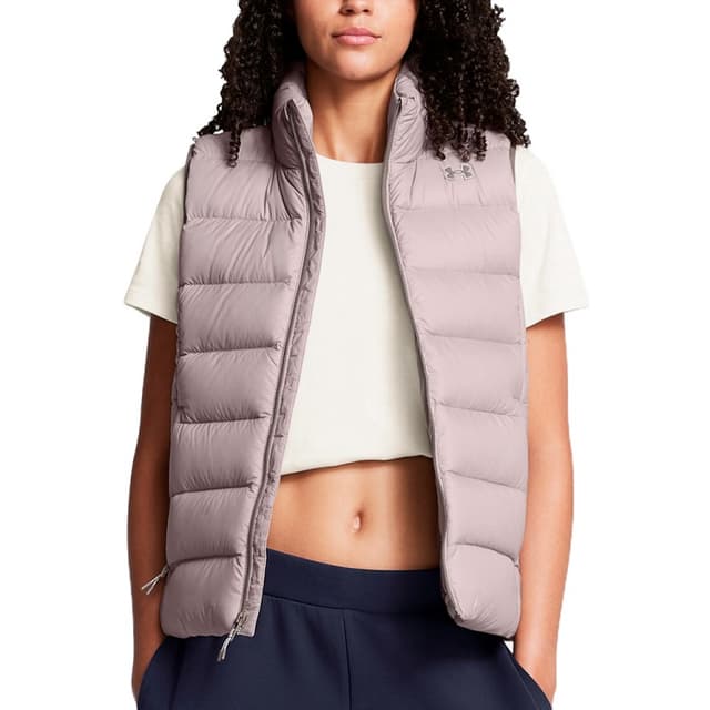 Жилет жіночий Under Armour LEGEND DOWN VEST сірий 1385853-015