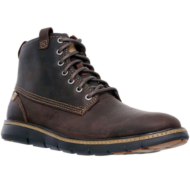 Ботинки мужские Skechers CROSSOVER коричневые 68191-BLK