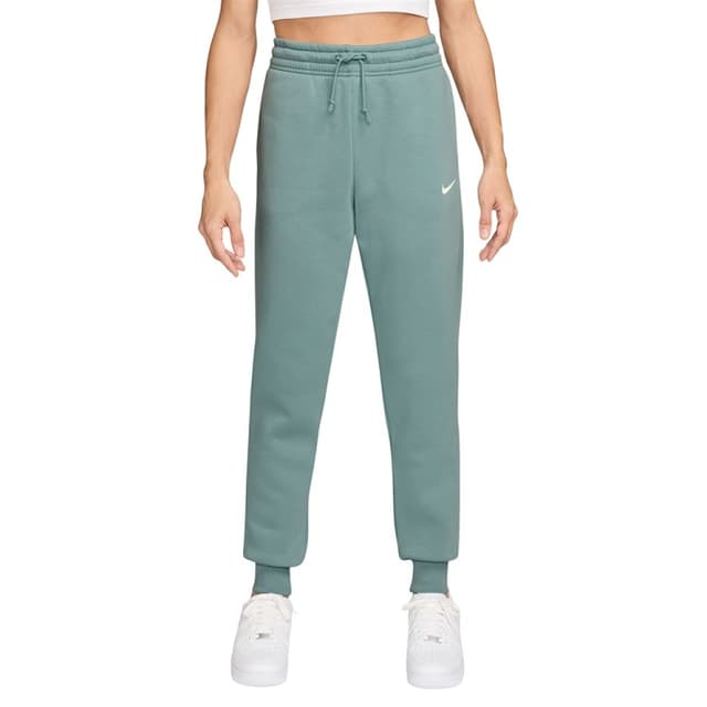 Брюки женские Nike W NSW PHNX FLC MR PANT STD бирюзовые FZ7626-017