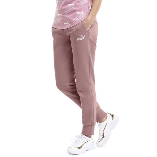 Брюки женские Puma ESS Sweat Pants FL cl розовые 85346416
