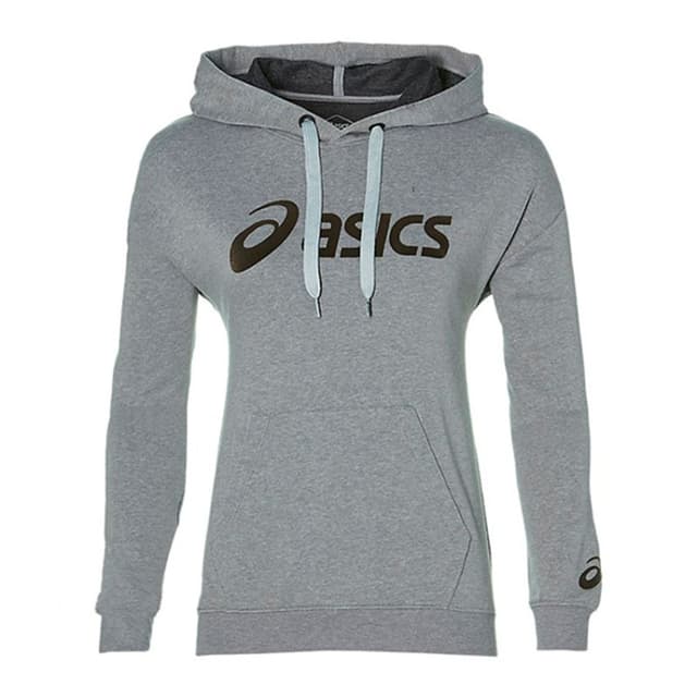 Толстовка женская Asics Big Asics Oth Hoodie серая 2032A990-020