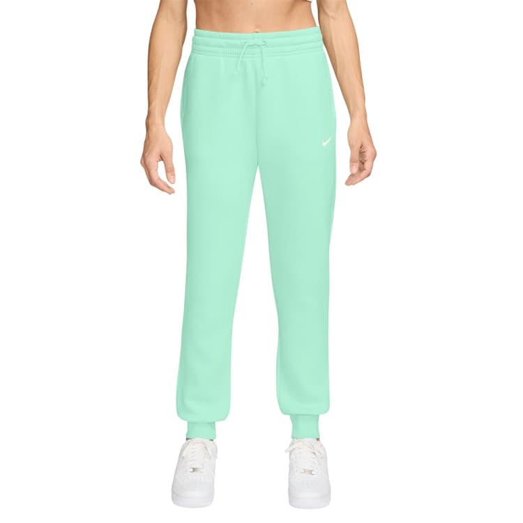 Брюки женские Nike W NSW PHNX FLC MR PANT STD мятные FZ7626-353