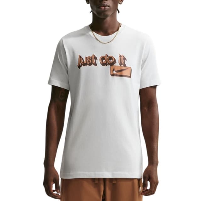 Футболка чоловіча Nike U NSW TEE STD BLUR JDI біла IH1133-101
