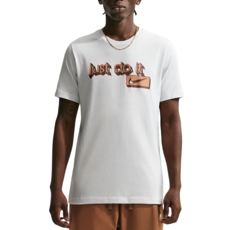 Футболка чоловіча Nike U NSW TEE STD BLUR JDI біла IH1133-101