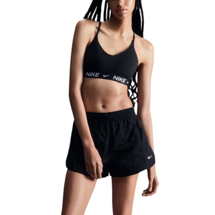 Бра жіночий Nike W NK DF INDY LGT SPT BRA чорний FD1062-011