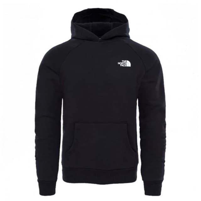 Толстовка мужская The North Face Raglan Redbox черная NF0A2ZWUJK31