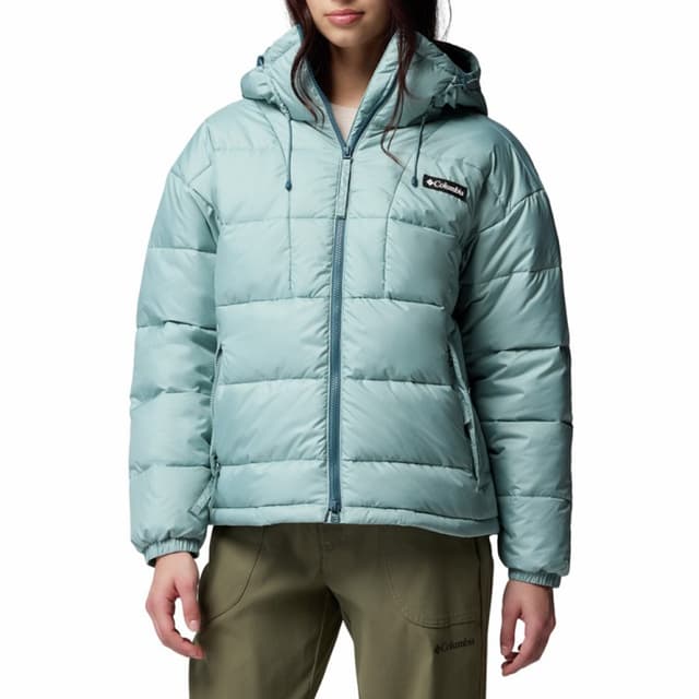 Куртка женская Columbia Pike Lake™ III Hooded Jacket бирюзовая 2133561-461