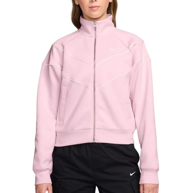 Толстовка женская Nike W NSW NK WR POLY KNIT JKT розовая HJ0975-663