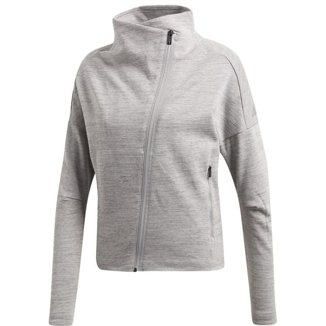 Толстовка жіноча Adidas HEARTRACER сіра CZ2914 