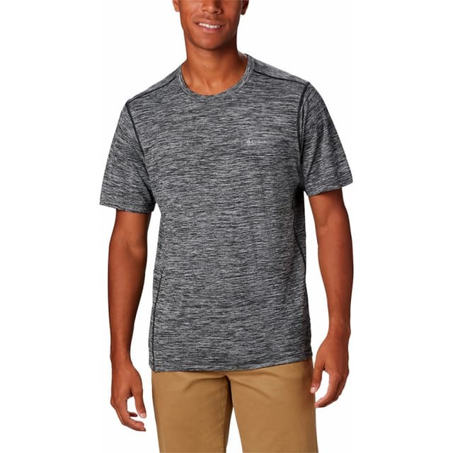 Футболка мужская Columbia Deschutes Runner ™ Short Sleeve Shirt серая 1711781-011