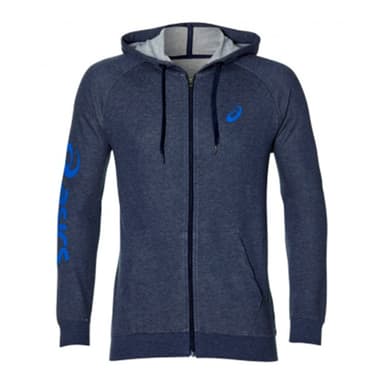 Толстовка мужская Asics Big Asics Fz Hoodie синяя 2031A983-403 