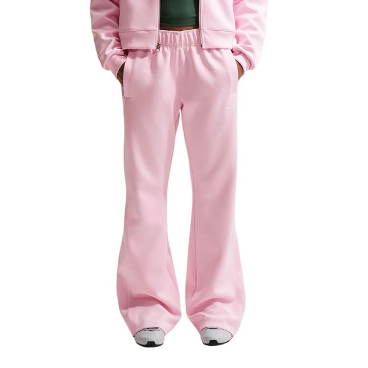 Брюки женские Nike W NSW NK WR MR POLY KNIT PNT розовые HJ1016-663