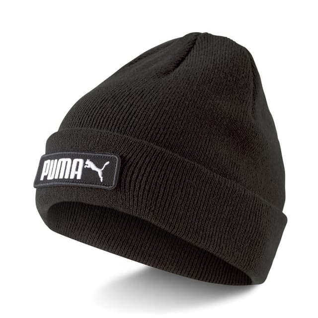 Шапка Puma Puma Classic Cuff Beanie черная 02343401