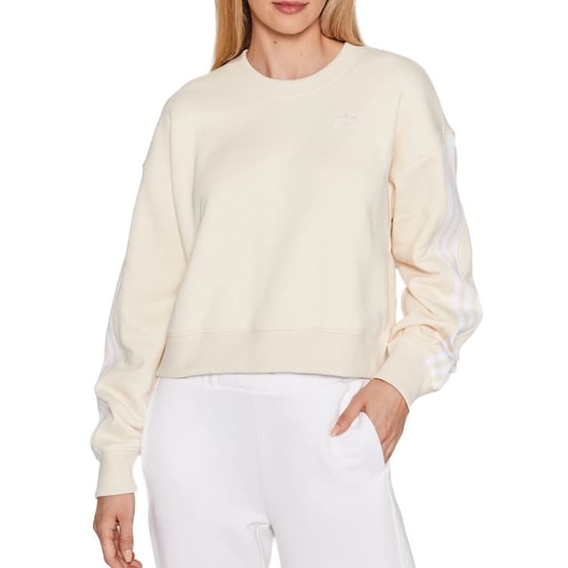 Толстовка женская Adidas Sweatshirt бежевая HC2049