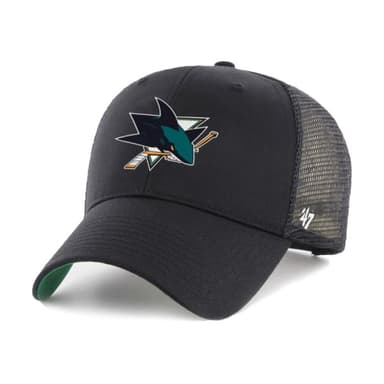 47 Brand BRANS22CTP-BK Кепка SAN JOSE SHARKS BRANSON MESH