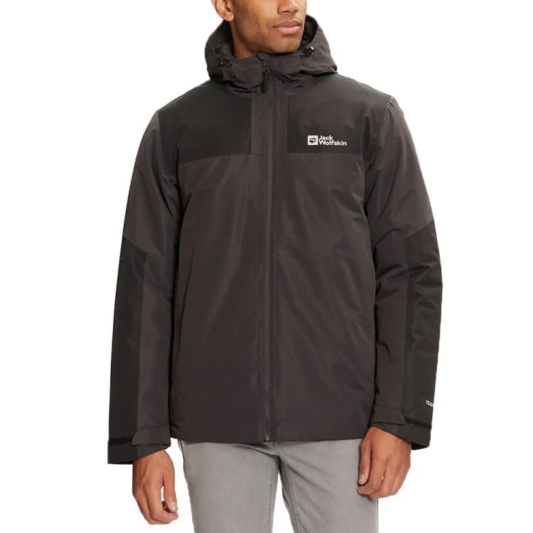 Куртка мужская Jack Wolfskin JASPER INS JKT M темно-серая A61872-6350