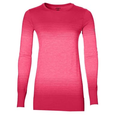Толстовка женская Asics FUZEX SEAMLESS LS розовая 141215-0640