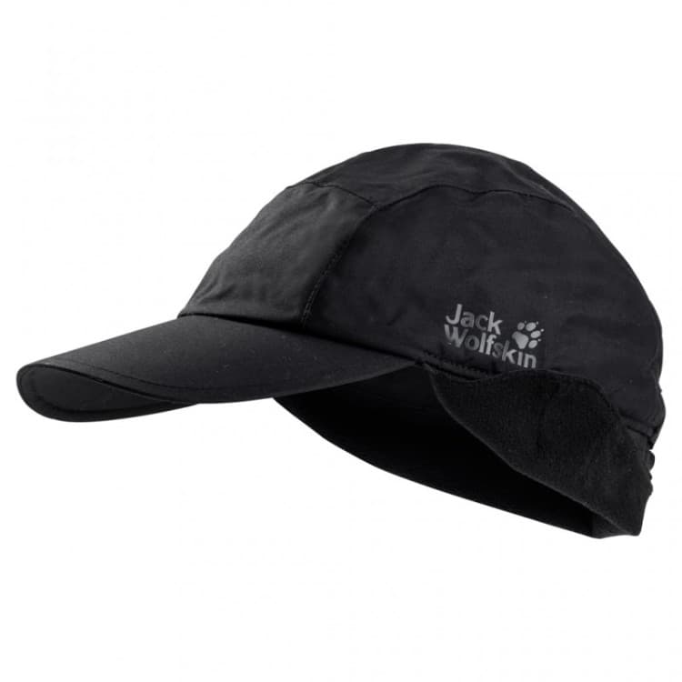 Бейсболка Jack Wolfskin черная 1906111-6000