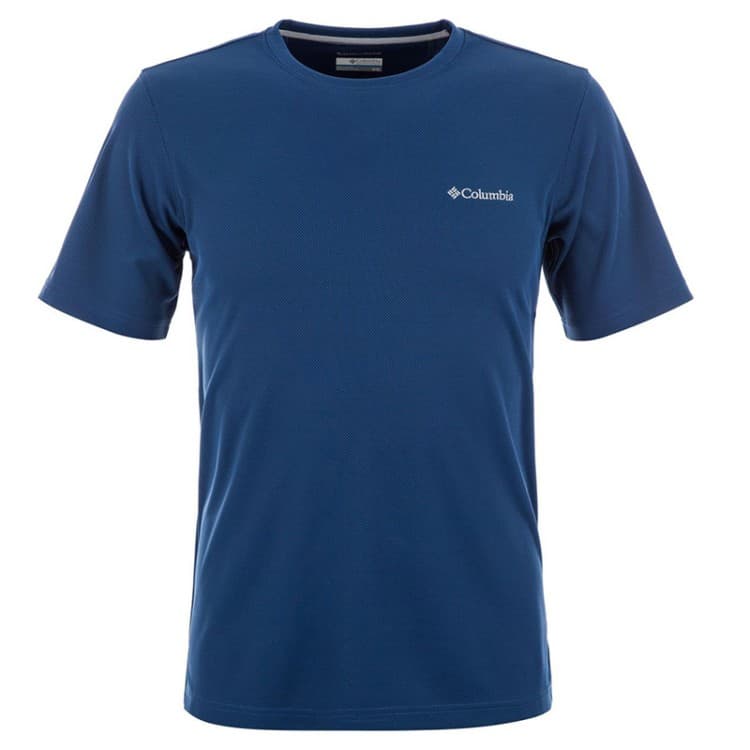 Футболка мужская Columbia Utilizer Crew синяя 1846931-469