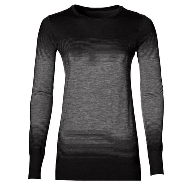 Толстовка женская Asics FUZEX SEAMLESS LS серая 141215-0946