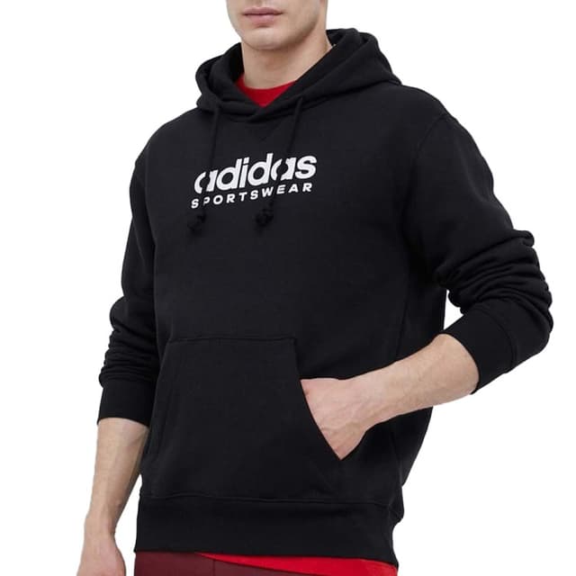 Толстовка чоловіча Adidas M ALL SZN G HDY чорна IC9771