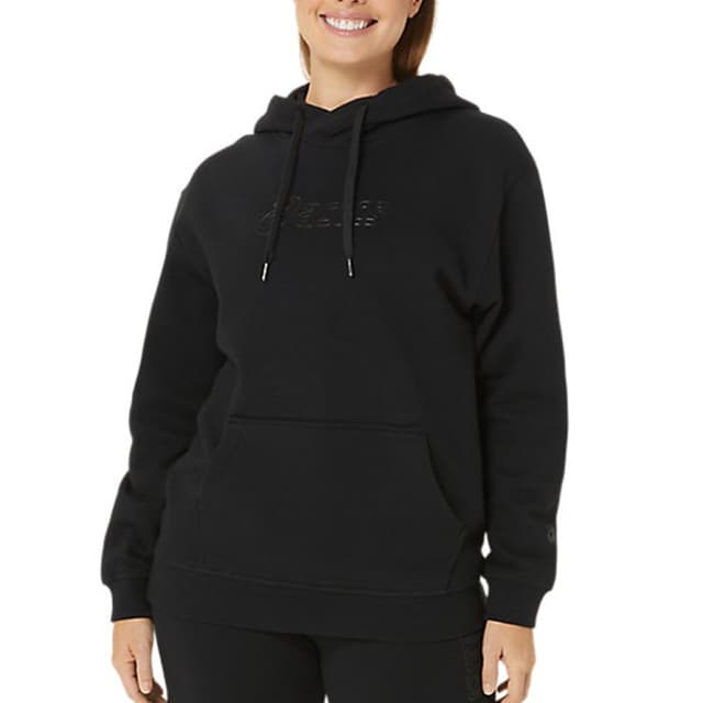 Толстовка жіноча Asics LOGO OTH HOODIE чорна 2032C845-002