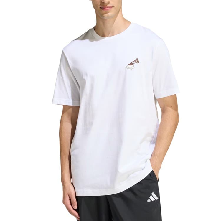 Футболка чоловіча Adidas M CHEESECAKE T біла KB2497