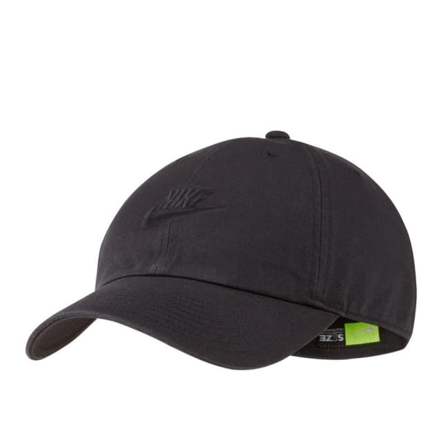 Бейсболка  Nike U NSW H86 CAP FUTURA WASHED черная 913011-011