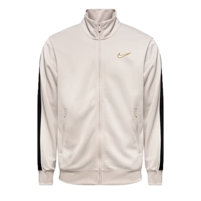 Толстовка чоловіча Nike M NSW SP PK TRACKTOP бежева FN0257-104