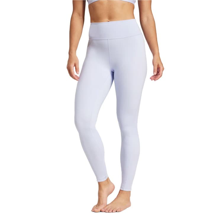 Леггинсы женские Adidas All Me Ess 1/1 фиолетовые JI8346