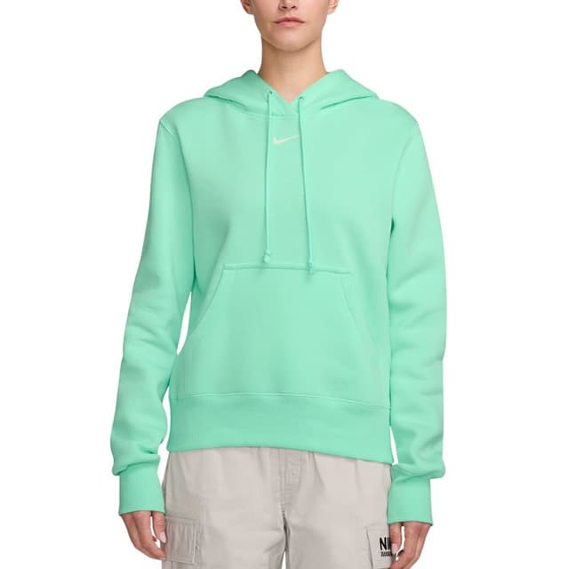 Толстовка женская Nike W NSW PHNX FLC STD PO HOODIE мятная HF6839-353