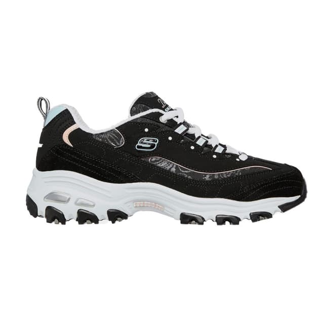 Кроссовки женские Skechers D'Lites - Sparkling Rain черные 149060 BKLB