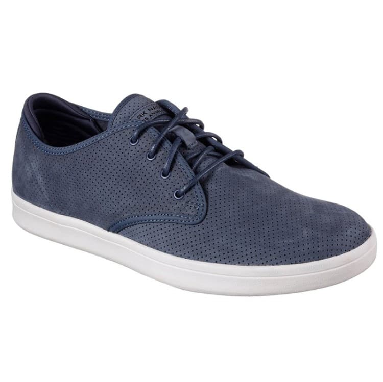 Кроссовки мужские Skechers Snickers синие 68571-NVY