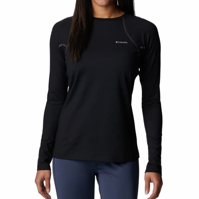 Термобелье женское Columbia Heavyweight Stretch Long Sleeve Top черное 1638991-011