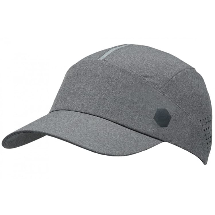 Бейсболка Asics Running Cap grey серая 155010-0720
