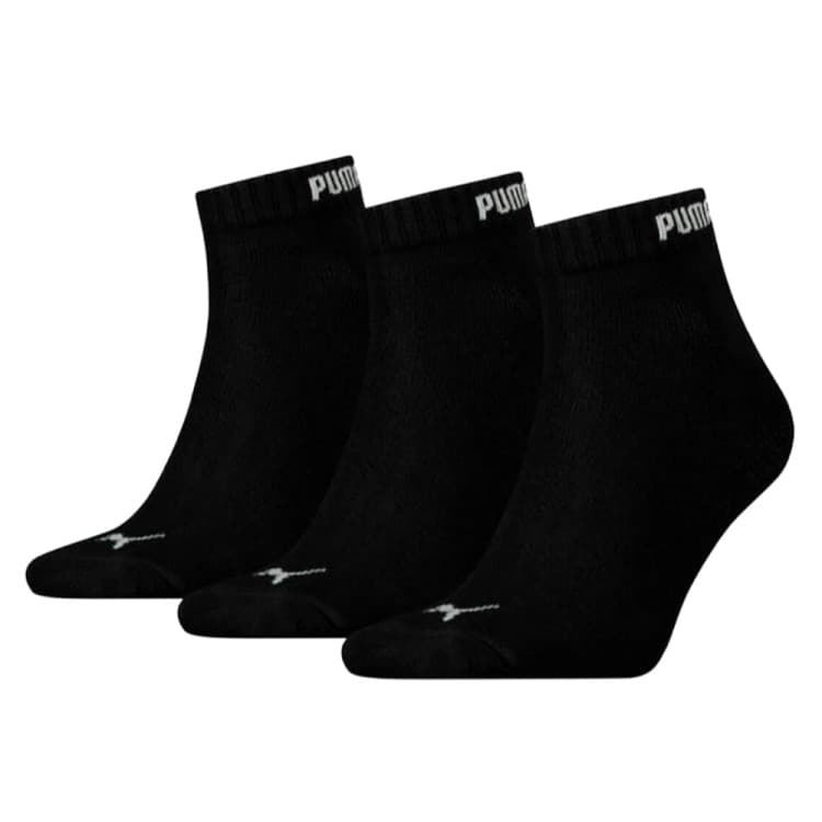 Шкарпетки Puma Quarter-V 3P чорні 88749801