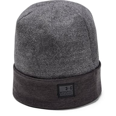 Шапка Under Armour ColdGear Infrared Fleece Beanie серая 1343151-001