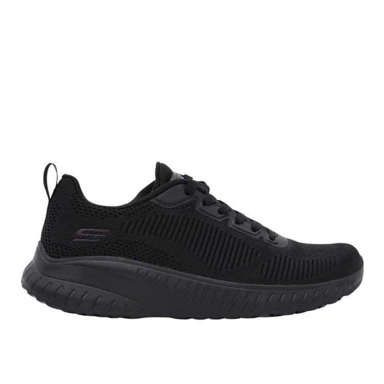 Кроссовки женские Skechers Bobs Squad Chaos черные 117209 BBK