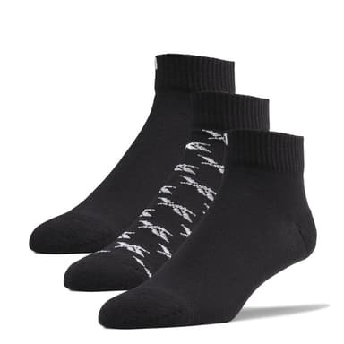 Шкарпетки Reebok Cl Fo Ankle Sock 3P чорні GG6675