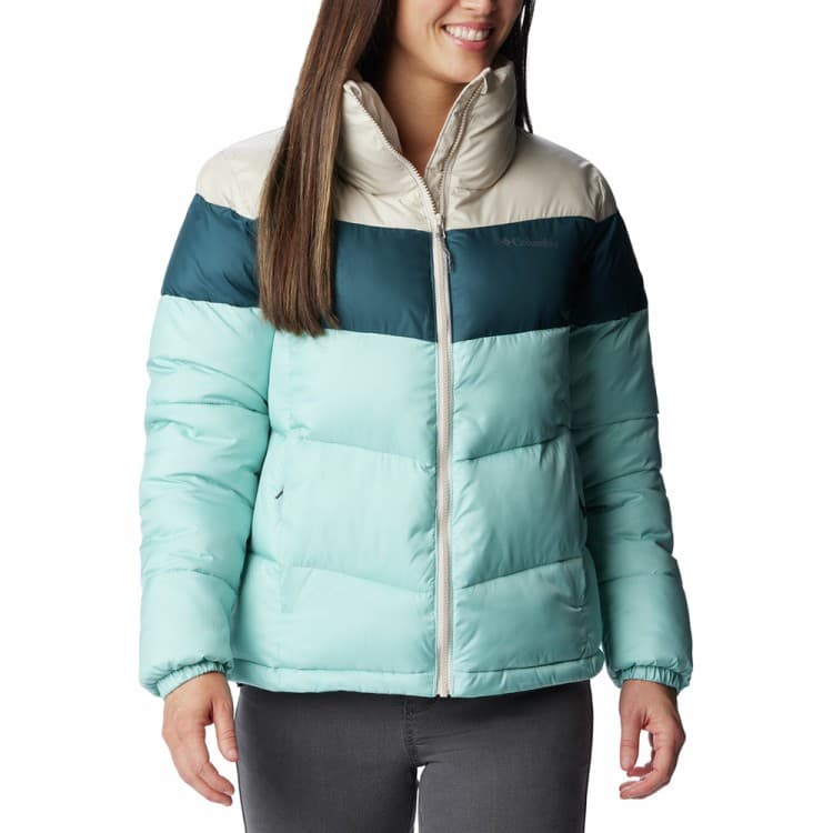 Куртка женская Columbia Puffect™ Color Blocked Jacket мятная 1955101-321