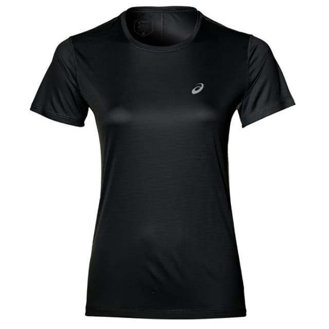 Футболка женская Asics Silver SS Top черная 2012A029-001
