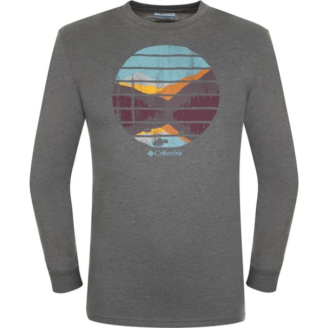 Футболка мужская Columbia Ranger River Graphic Tee серая 1892331-031