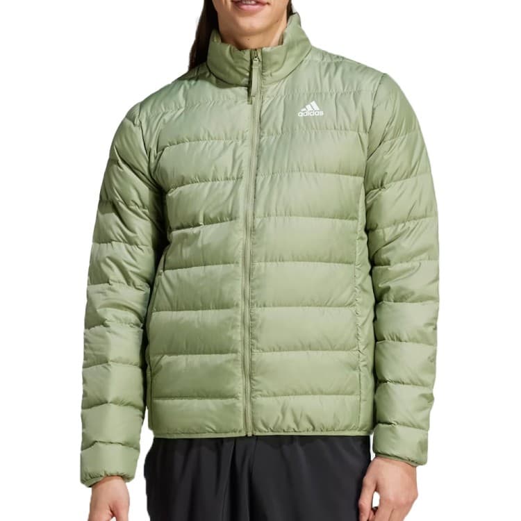 Куртка чоловіча Adidas ESS LITE DOWN J оливкова IX8912