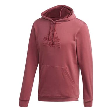 Толстовка мужская Adidas Brilliant Basics красная GD3832