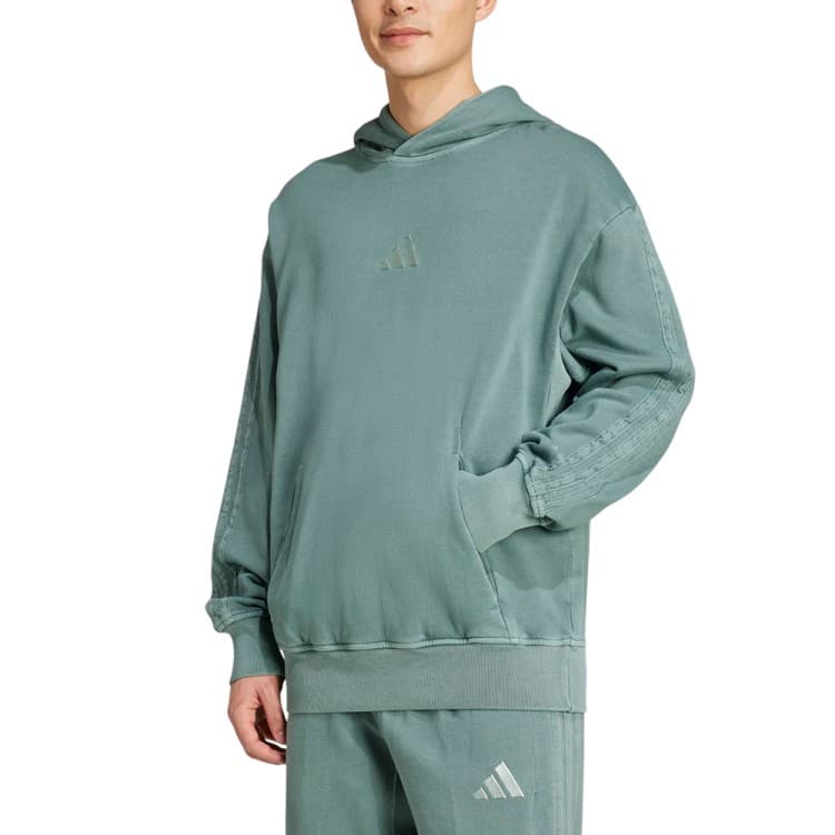 Толстовка чоловіча Adidas M A SZN W FT HD зелена JN0614