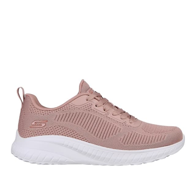 Кроссовки женские Skechers BOBS Sport Squad Chaos - Face Off розовые 117209 BLSH
