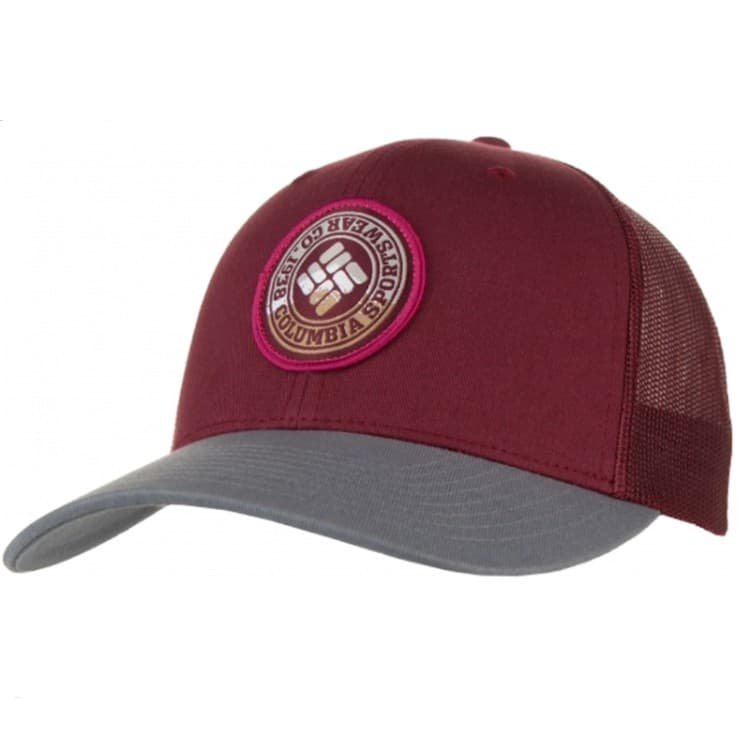 Бейсболка Columbia Mesh™ Snap Back Hat бордовая 1652541-600