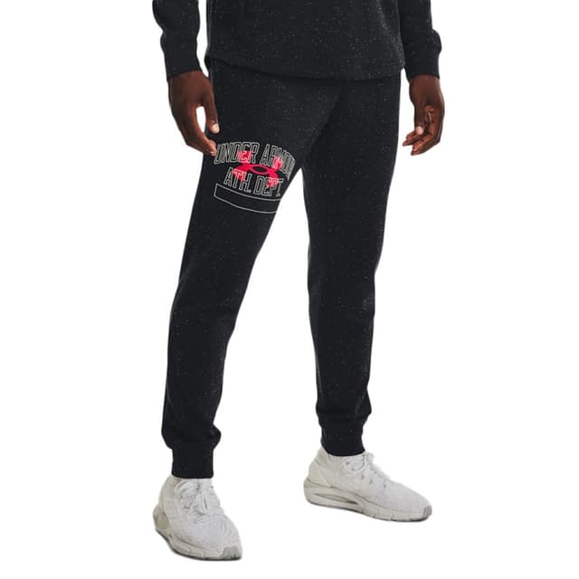 Брюки мужские Under Armour UA Rival Try Athlc Dept Jggr черные 1370357-001